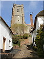 St Michael's Church tower, Minehead in TA24 5JT
