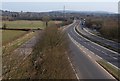 A361 approaching M5 in EX16 7EQ