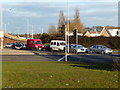 Poole : Fleets Corner - Fleetsbridge Intersection in BH17 0UJ