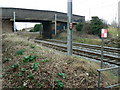 Bridge over railway near Marston Green in B37 7DU
