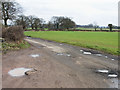 Farmland and lane near Bickenhill in B92 0DJ