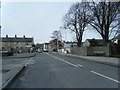 Eshton Terrace looking towards the level crossing. in BB7 2PE