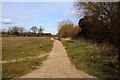 Footpath besides Letcombe Brook in OX12 0PA