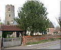 The church of St Peter in Needham in IP20 9LD