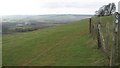 The North Downs Way on the bridleway on the Wye Downs in TN25 5HD