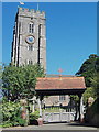 Tower of St. Swithun's, Woodbury, Devon in EX5 1LW