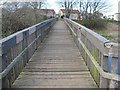 Footbridge over the River Tyne in EH41 3NG