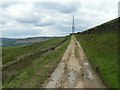Shatton Edge TV mast in Brough and Shatton