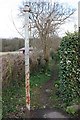 Footpath start in WR14 4HU