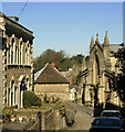 2010 : Entrance to the Church of St John the Baptist, Frome in BA11 4AD