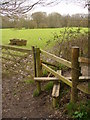 Stile on Coneyhurst Lane in GU6 7PJ