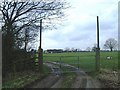 Tomley Hall Farm, from bridleway in LE17 6AD
