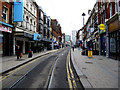 Croydon:  George Street, without a tram in sight in CR0 1XG