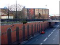 The A193 north of Byker Wall in NE6 2BN
