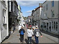 Pedestrianised street, Chepstow in Chepstow Community