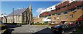 St Lawrence Church & Byker Crescent in NE6 2BN