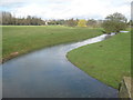 River Nailbourne towards Bourne House in CT4 5JB