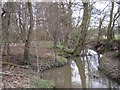 Inchford Brook west of Haseley Green in CV35 7HF