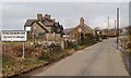 Road name sign on the south-eastern outskirts of Pencaenewydd in LL53 6YL