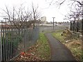 Path from Pilrig Park in EH7 5LG