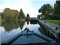 Waiting to go through King's Lock in OX29 4FL