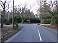 Road Junction, Uddens Drive, Stapehill in BH21 2UR
