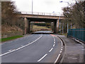 Motorway Bridge at Blackburn Road in Ewood Bridge