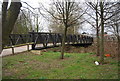 Footbridge over the Gasworks Stream in TN9 1PT