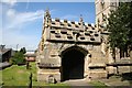 South porch, All Saints' church in DN5 0ST