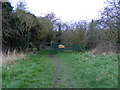 Kissing gate Hounslow Heath in TW4 5AT