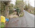 Entrance gate to Old Station House, Lower Machen in NP10 8GY