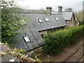Lineside view of Old Station House, Lower Machen in NP10 8GY