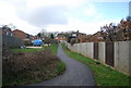 Footpath at the end of Deakin Leas in TN11 0NE
