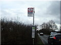 Bus stop near Westerham Hill in TN16 2ED