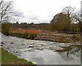 The weir on the River Dearne has been removed in S73 9HZ