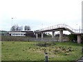 Bridge over the M61, Bolton West Services in BL6 5HQ