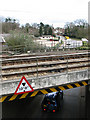 Railway bridge over Belaugh Road (B1354) in NR12 8DP