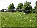 Footbridge across the River Nene in NN1 5LG