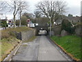 Footpath under the railway line, Rhiwderin in NP10 8LS