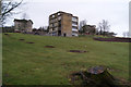 Derelict buildings on Kenilworth Crescent in Greenock