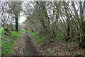 Bridleway to Weston Common in RG25 2NZ