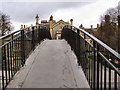 Footbridge over Clifton Road in YO26 4UX