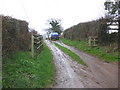 Field entrance, near Size Croft in HR2 9DW
