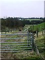 Gated access to footpath and track to Shawell in LE17 6AB