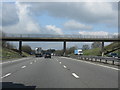 M40 Motorway - B4463 overbridge in Sherbourne