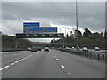 M40 Motorway - Signs for junction 1a in SL9 7HH
