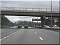 M40 Motorway - overbridge near the fish ponds in SL9 7HH