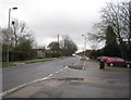 Gloomy day - Queen Mary Avenue in RG21 6AU