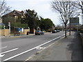 Sheen Road, looking east from Courtlands in TW10 5BW