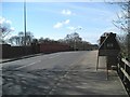 Bessingby Road over railway bridge, Bridlington in YO15 3JN